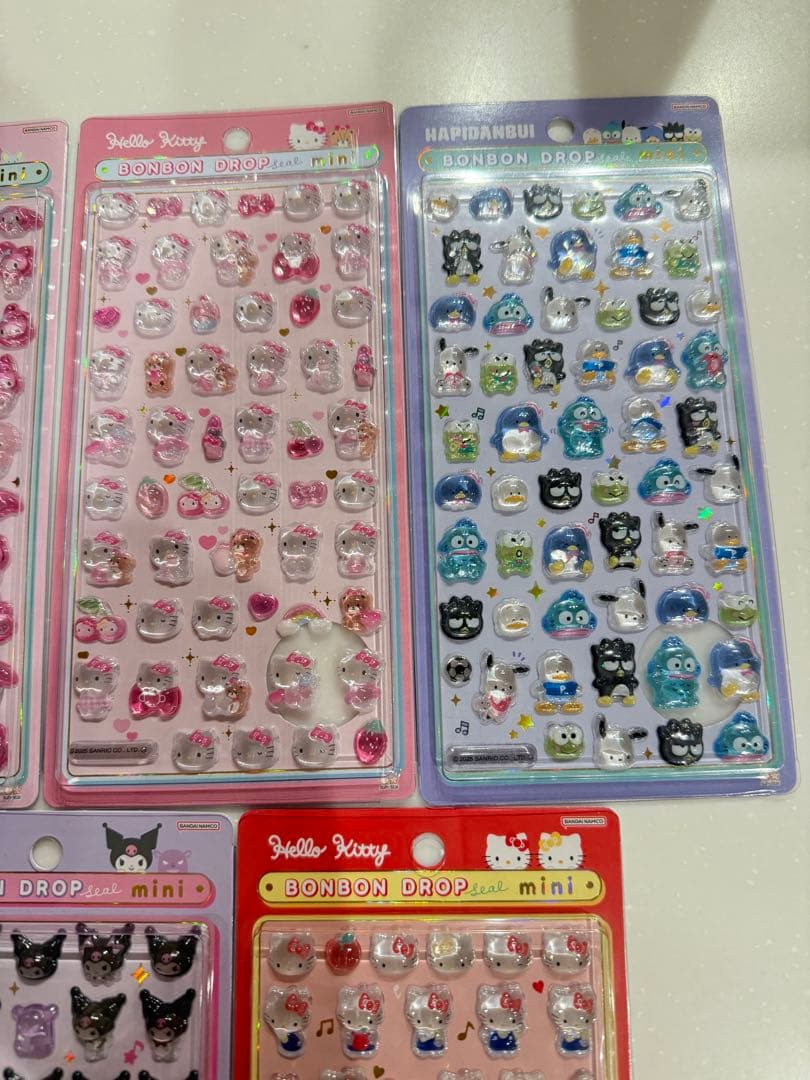 【正規品】ボンボンドロップシール　サンリオミニ