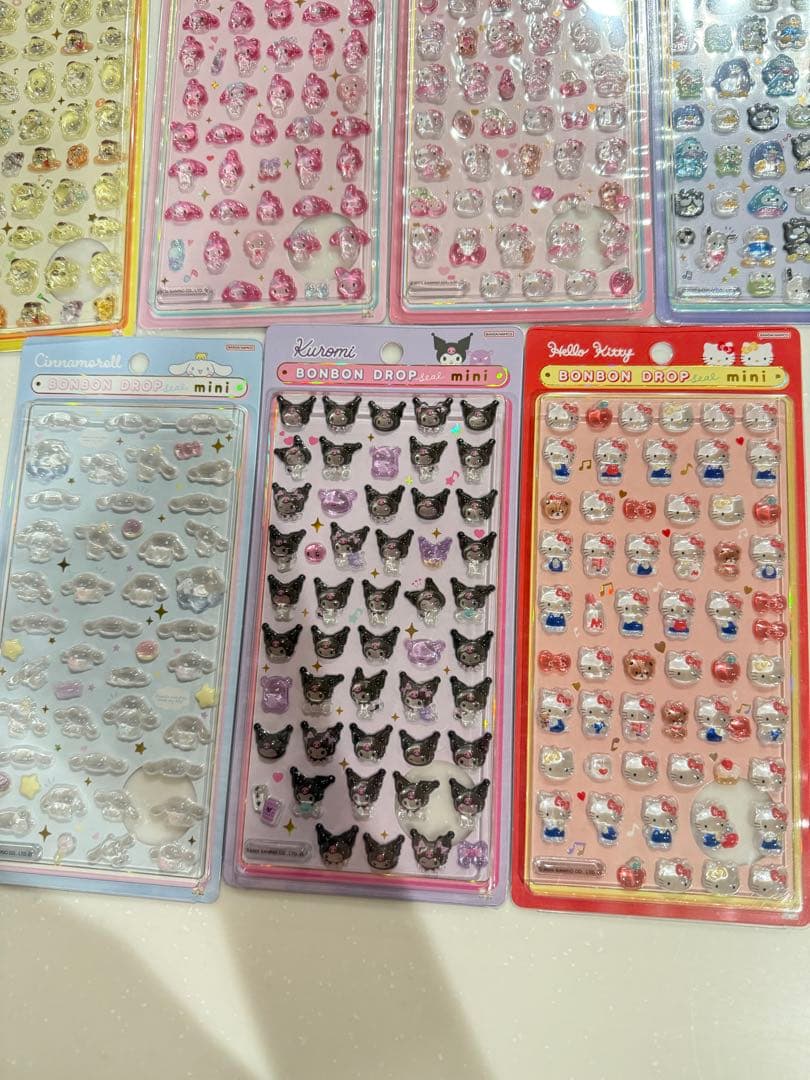 【正規品】ボンボンドロップシール　サンリオミニ