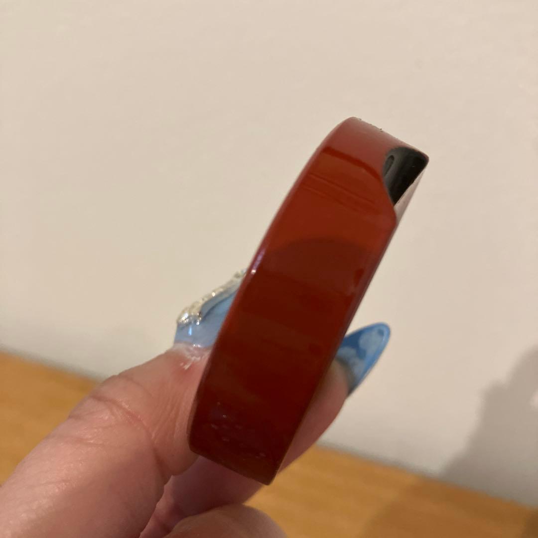 A-壁 箸置き 5客セット 漆器 おてしょ 御手塩 箸置き 和食器 朱塗り