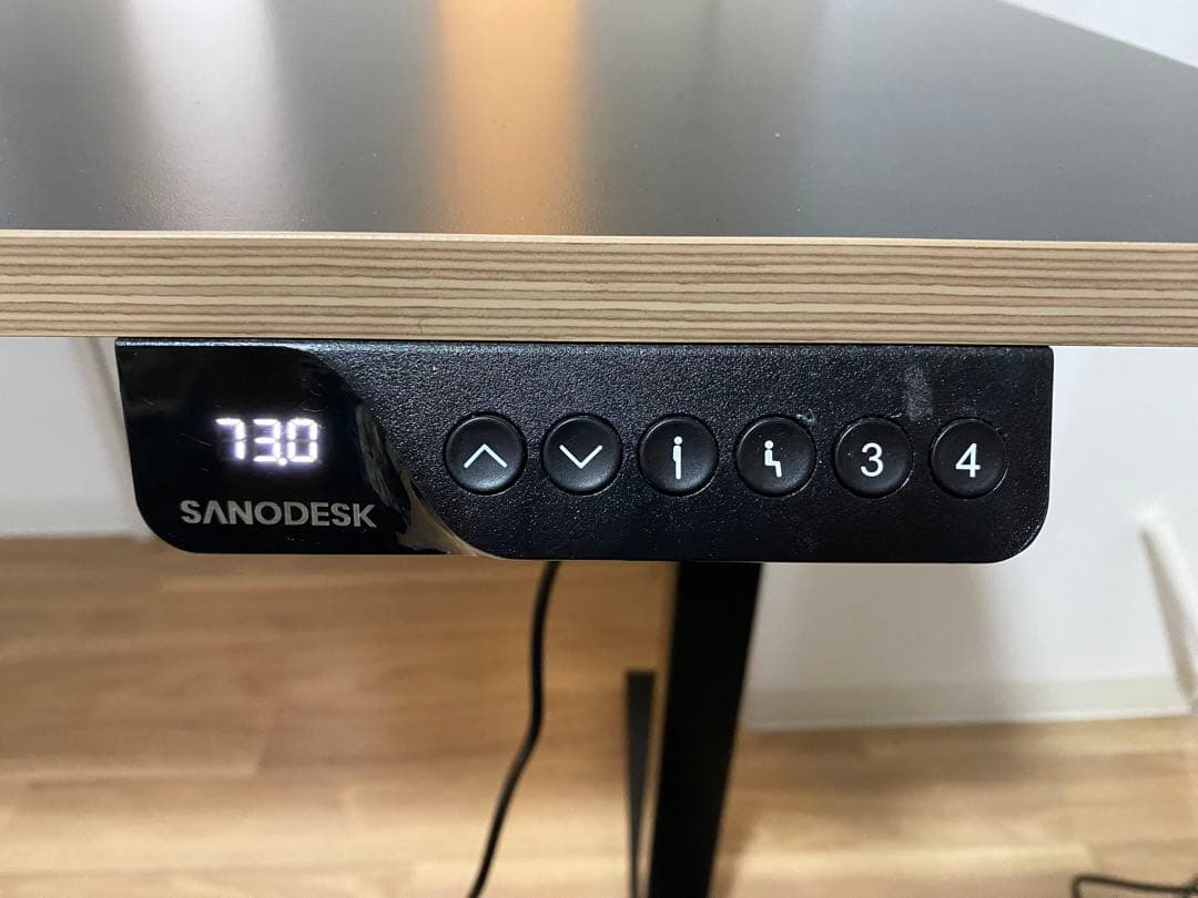 SANODESK 電動昇降式デスク HCB110C E150 PCデスク