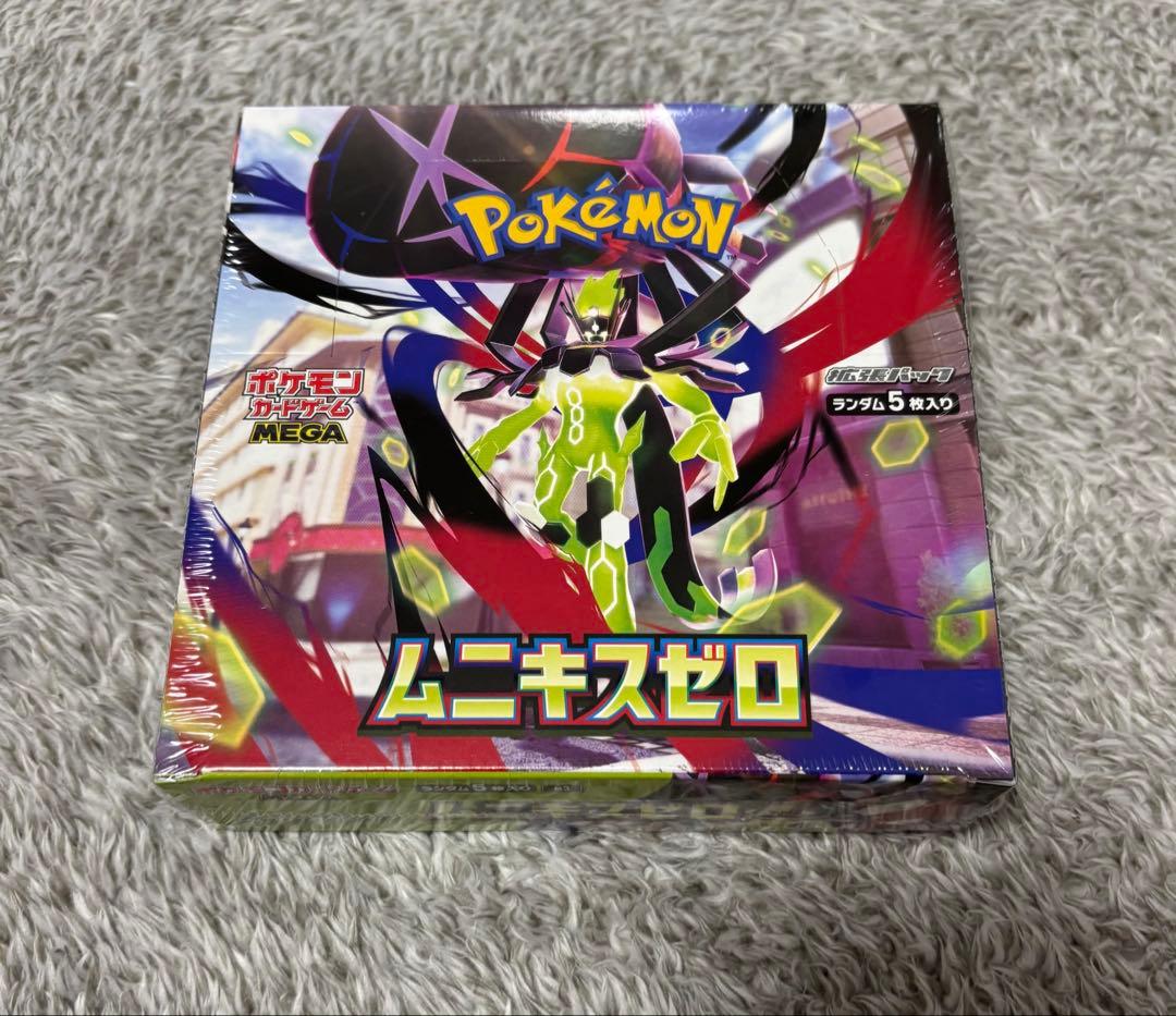 4番　ポケモンカード　シュリンク付き　ムニキスゼロ　1BOX