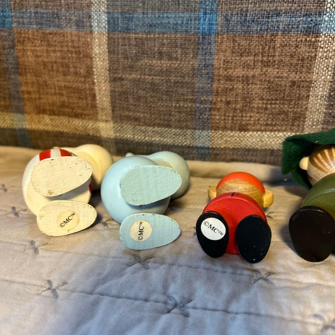 ムーミン 木製フィギュア 4体セット