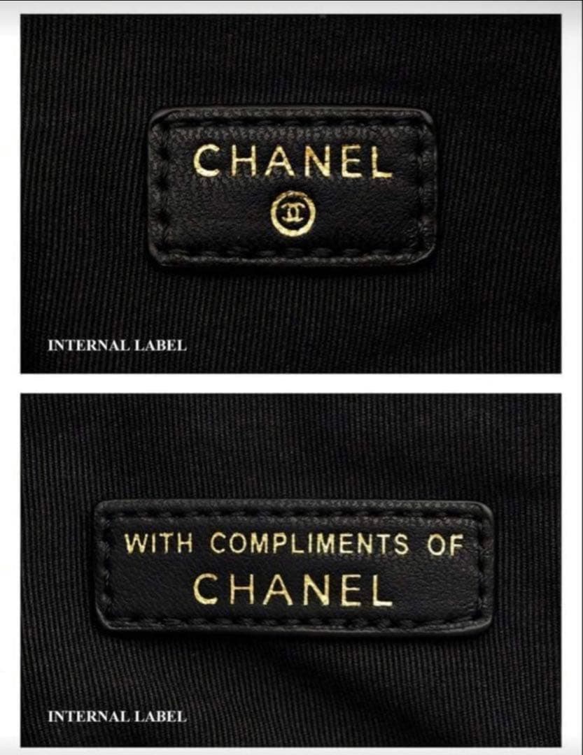 [新品]CHANELメイクアップバッグ ポーチ ベルベット 財布