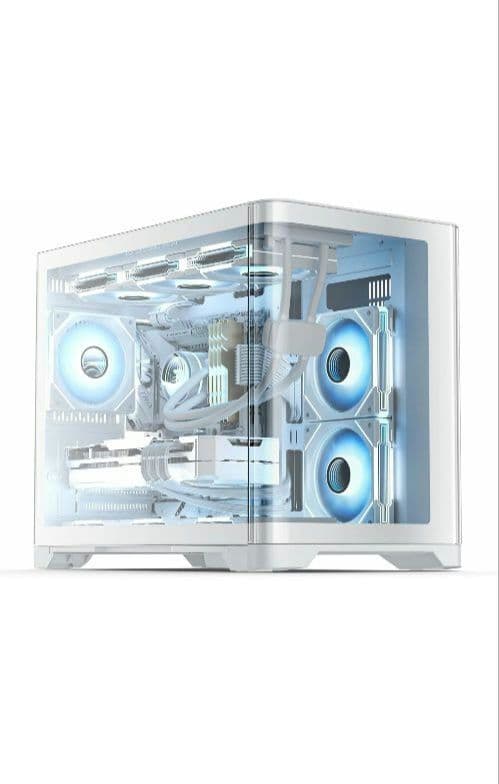 未開封】AsiaHorse Micro ATX PCケース ホワイト白 ペガサス