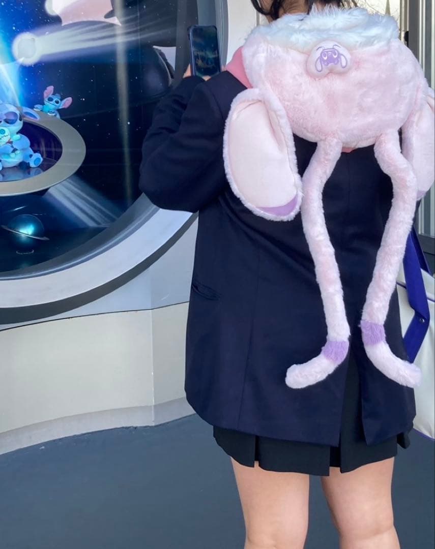 上海ディズニー スティッチ、エンジェルファンキャップ