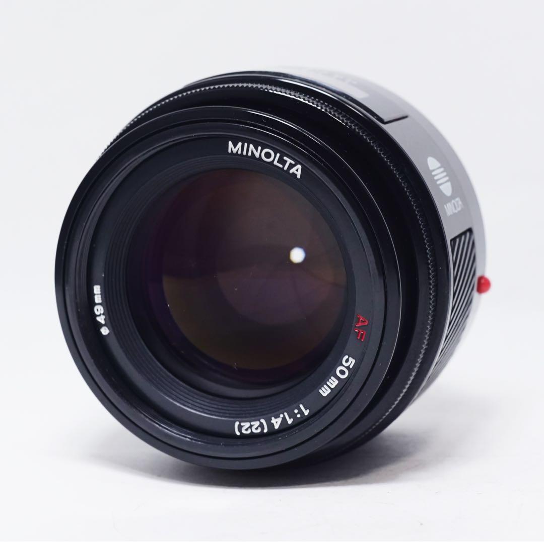 美品 MINOLTA AF 50mm f1.4 (22) 動作確認済