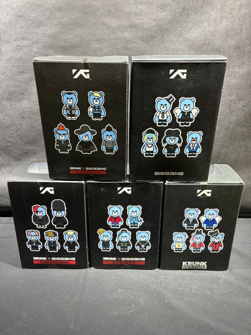 BIGBANG KRUNK ぬいぐるみ　セット