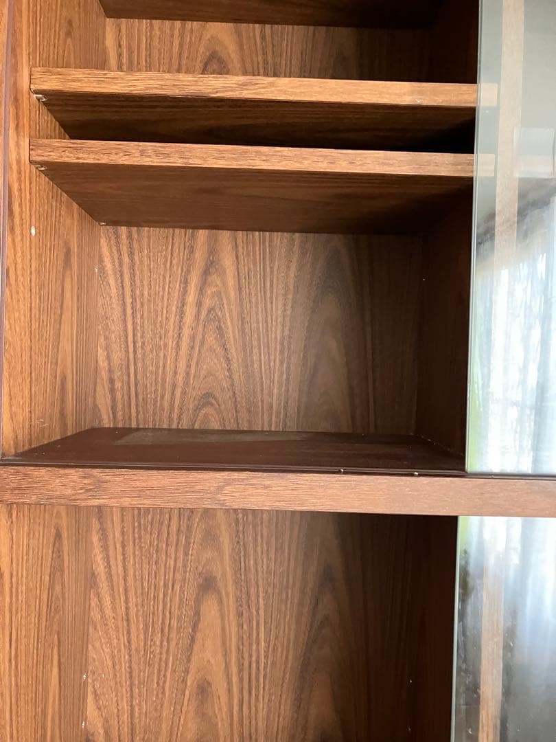 昭和レトロ　本棚　本箱　ダークブラウン