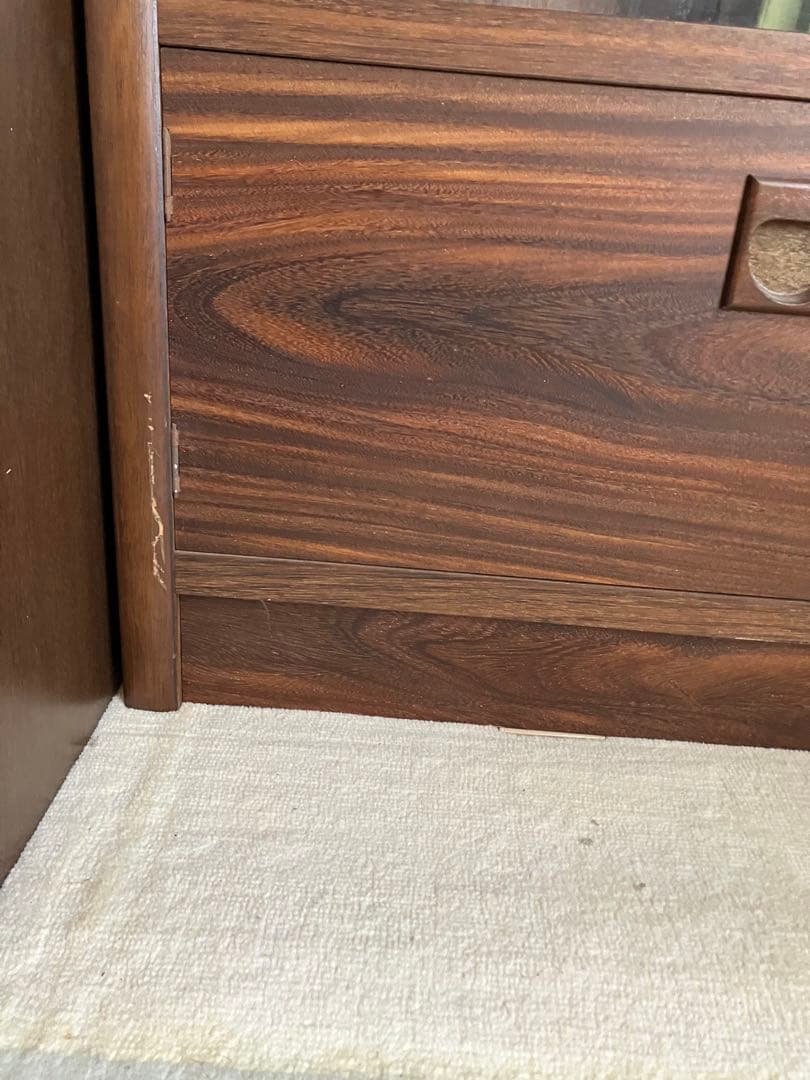 昭和レトロ　本棚　本箱　ダークブラウン