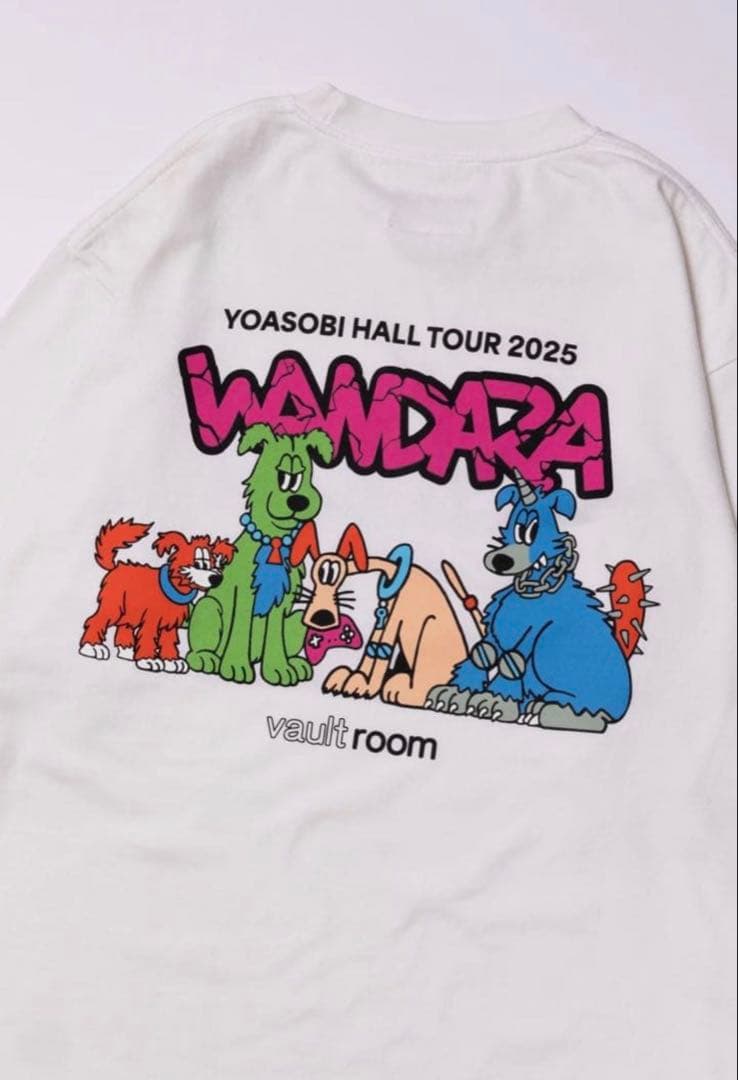 【即日】YOASOBI TEE \"WANDARA\"ステッカー付 XL