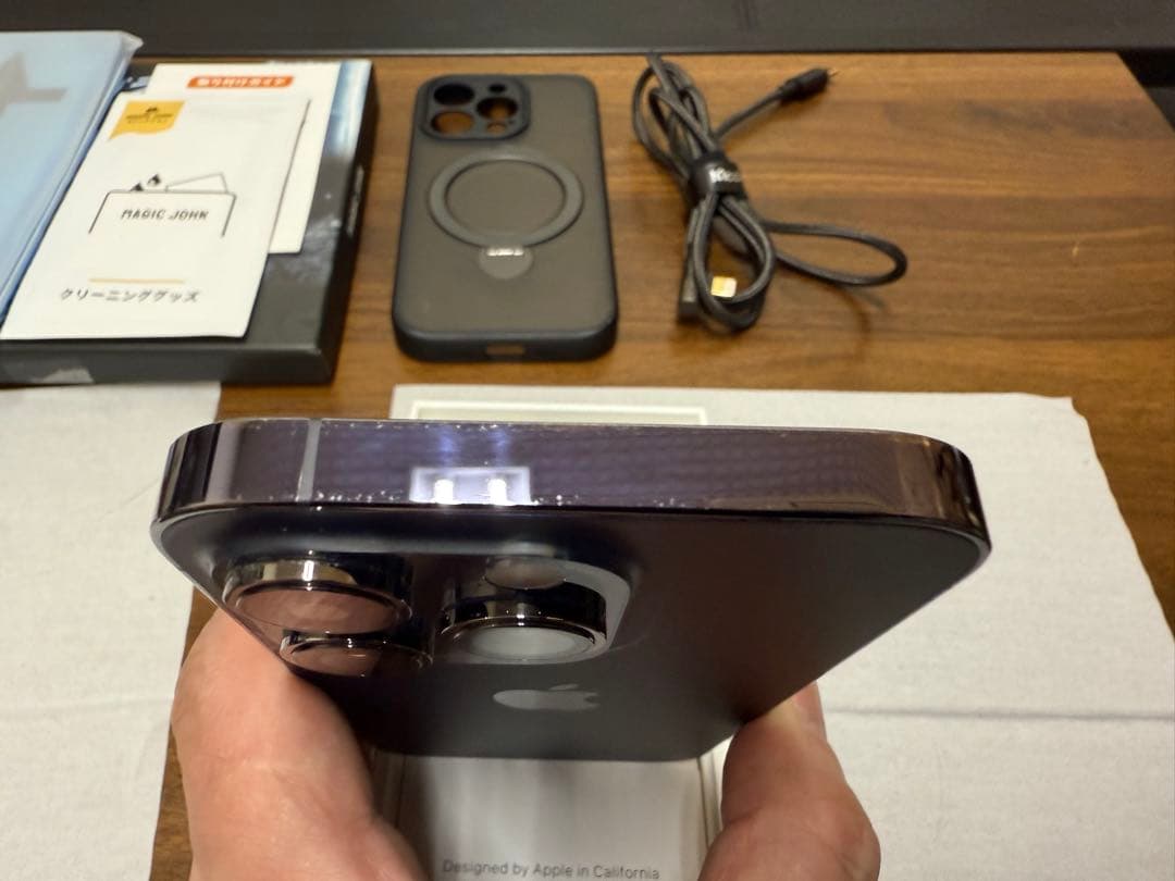SIMフリー iPhone 14pro 256G ディープパープル