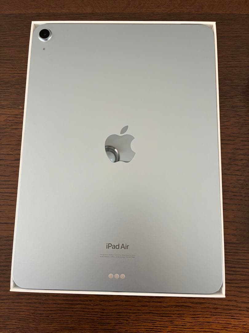 Apple iPad Air M2 ブルー ケース付き