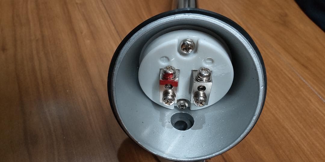 【未使用品Ｒ熱電対】保護管Φ15×350mm，芯線Φ0.5mm