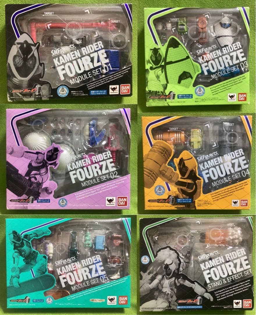 SHFiguarts仮面ライダーフォーゼ 新品 モジュールセットフル エフェクト