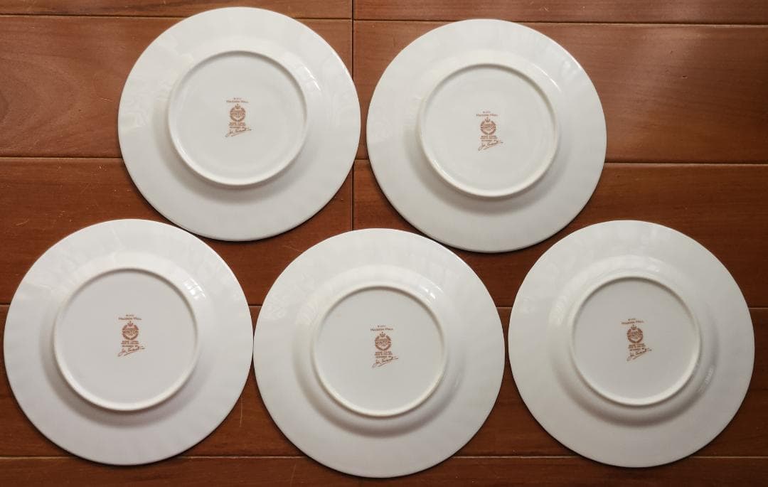 ミントン ハドンホール ケーキ皿 5枚 16cm ボーンチャイナ MINTON
