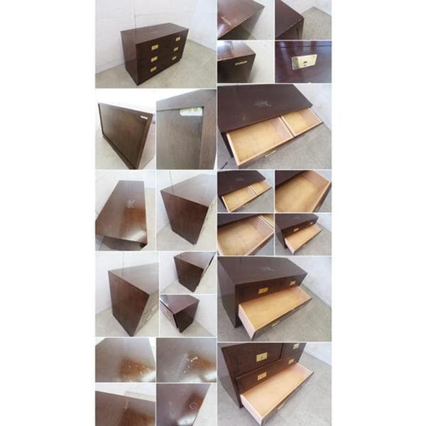 ドマーニ■カリモク■モーガントン■ワイドチェスト■3段4杯■ヒッコリーブラウン■