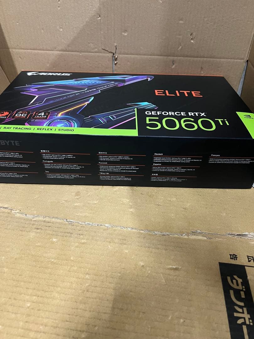 GIGABYTE RTX5060Ti 搭載 グラフィックボード 16GB