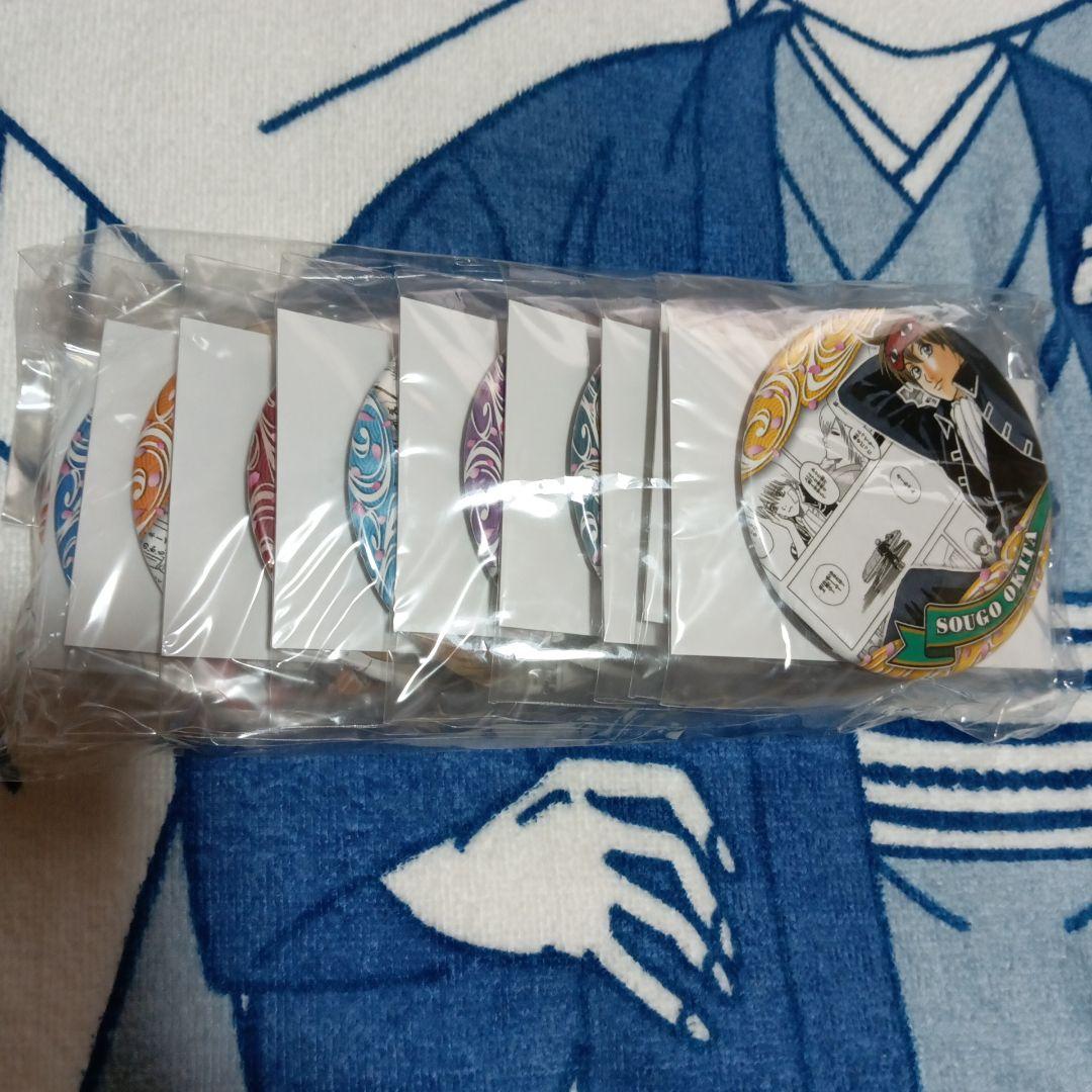 銀魂　沖田総悟　HEROES缶バッジ　ポストカード　コンプリートセット