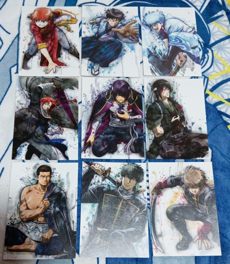 銀魂　沖田総悟　HEROES缶バッジ　ポストカード　コンプリートセット