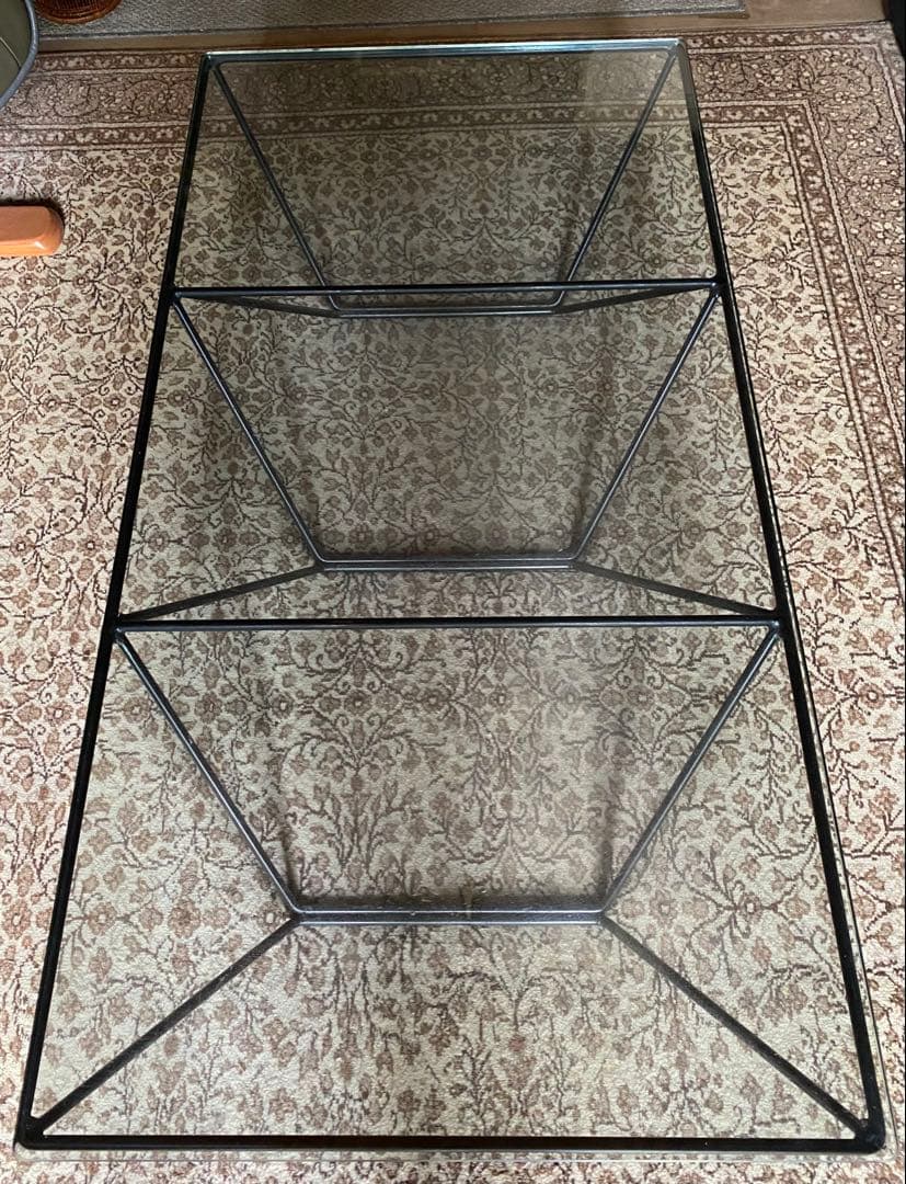 緊急値下げ　arflex ガラステ－ブル