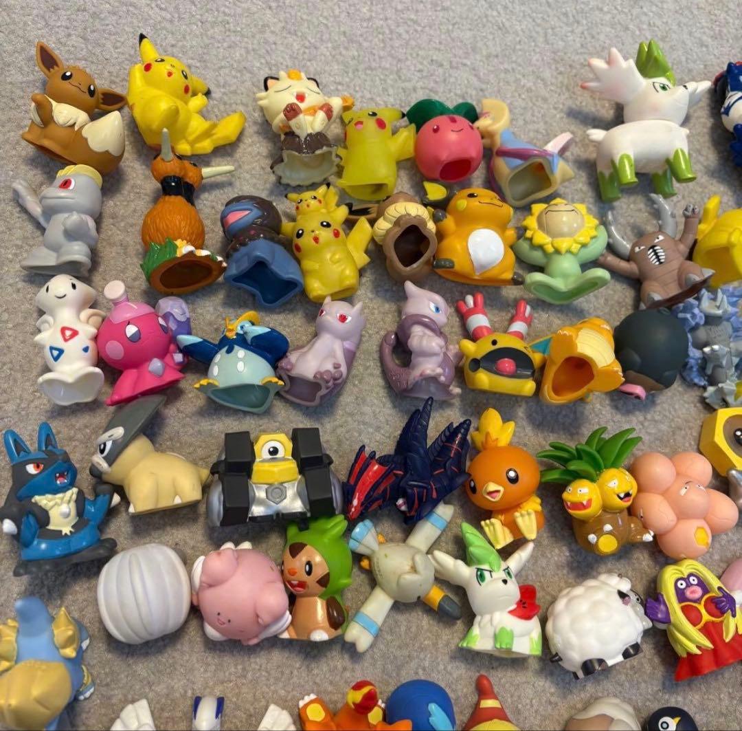 ポケモン　指人形　まとめ売り　94個　クリア　ロケット団