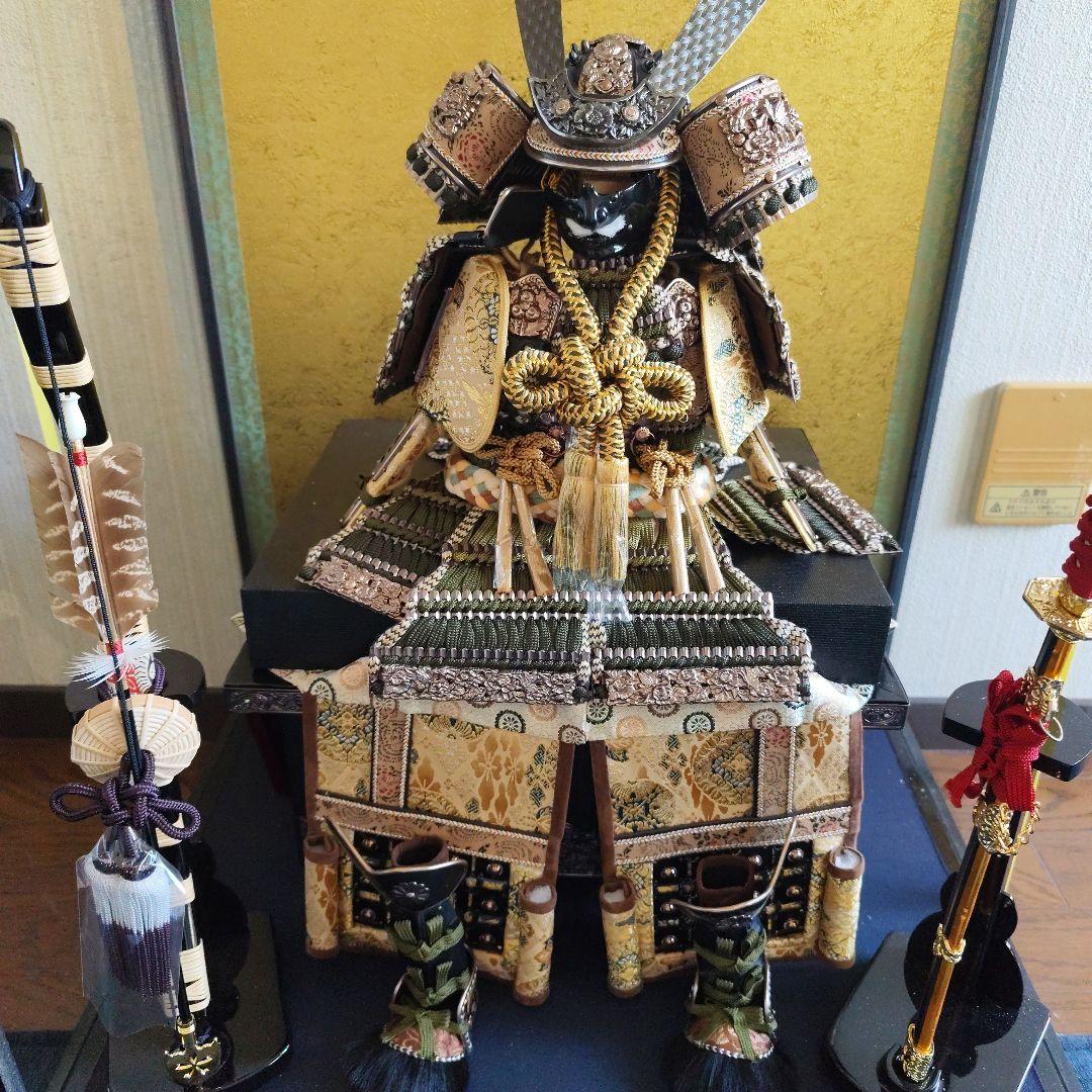 五月人形　兜　弓　刀