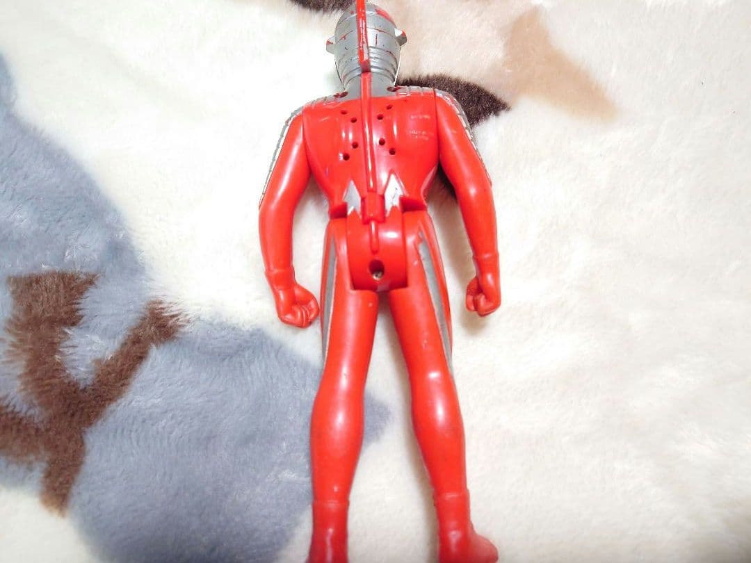 (電池交換をした当時物)ユタカ サウンド＆ライト ウルトラセブン 音が出る人形