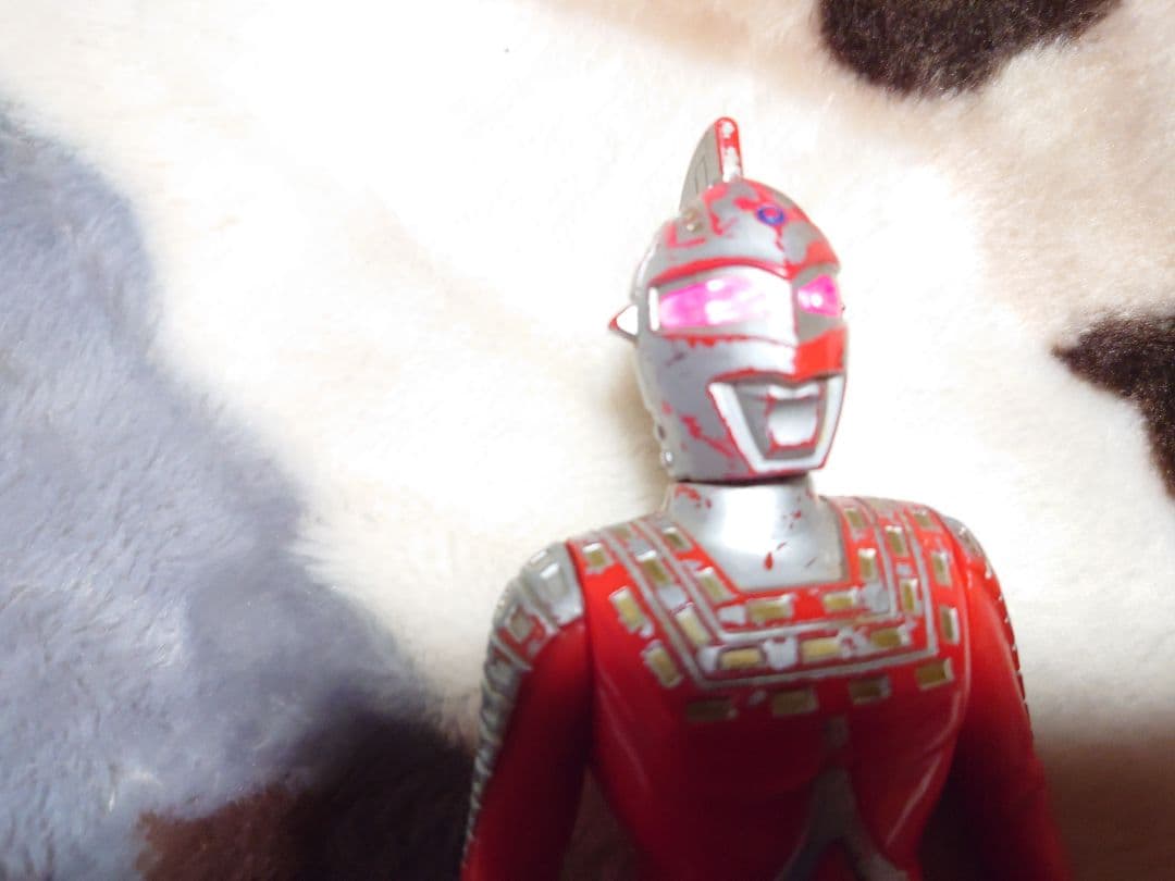 (電池交換をした当時物)ユタカ サウンド＆ライト ウルトラセブン 音が出る人形