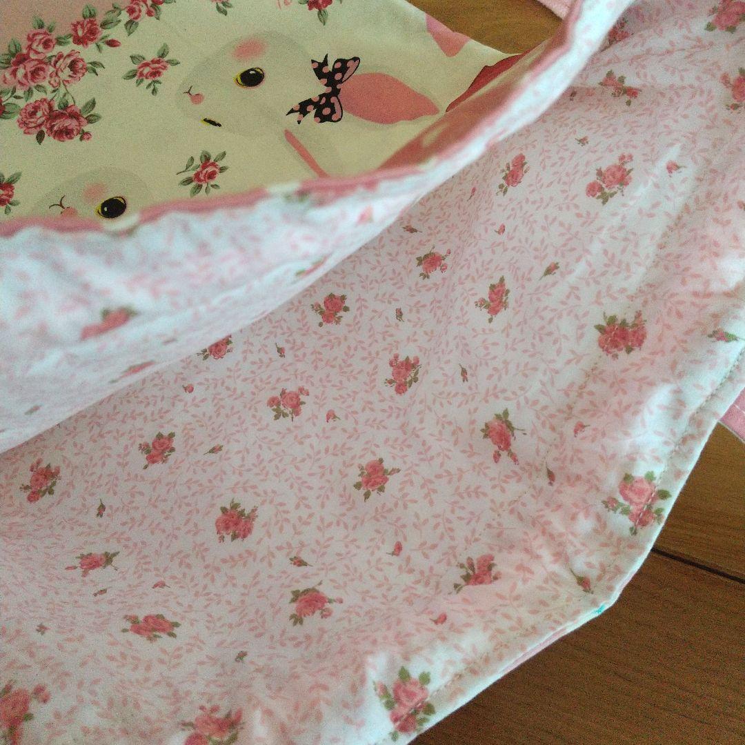 ④入園 入学セット 女の子 レッスンバッグ 他 6点セット アリス ウサギ