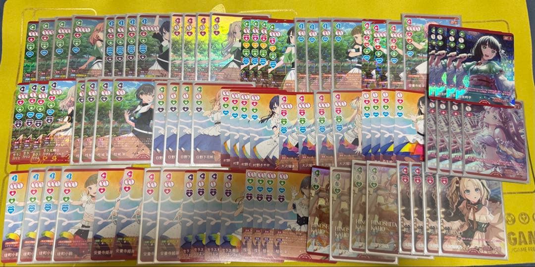 ラブライブカードゲーム ラブカ 蓮ノ空 4コンセット