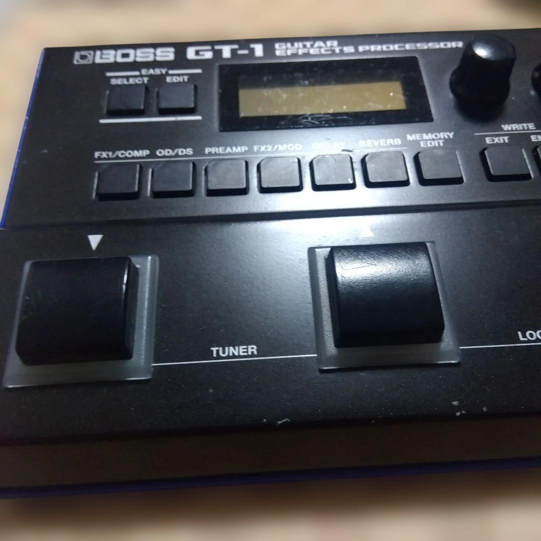 BOSS GT-1 ギターエフェクター　おまけ ACアダプターとシールド