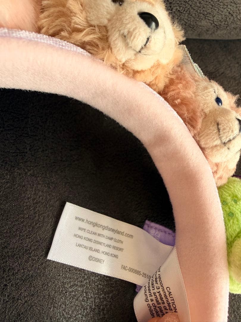 【香港ディズニー20周年限定】ダッフィー&フレンズ カチューシャ 美品