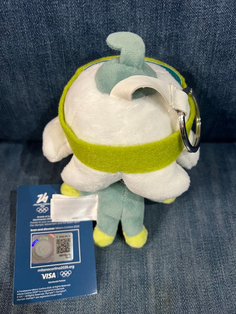 ミラノコルティナオリンピック　フロー　ストラップ　ゴーグル