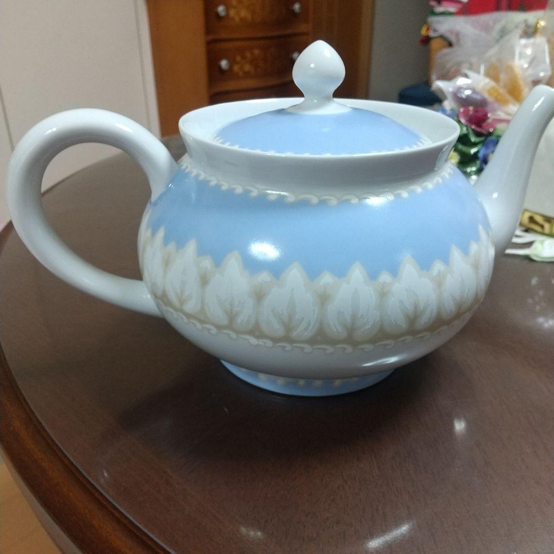 未使用 ジュヌビエーヴ・レチュ ティーポット（フランスリモージュ焼）