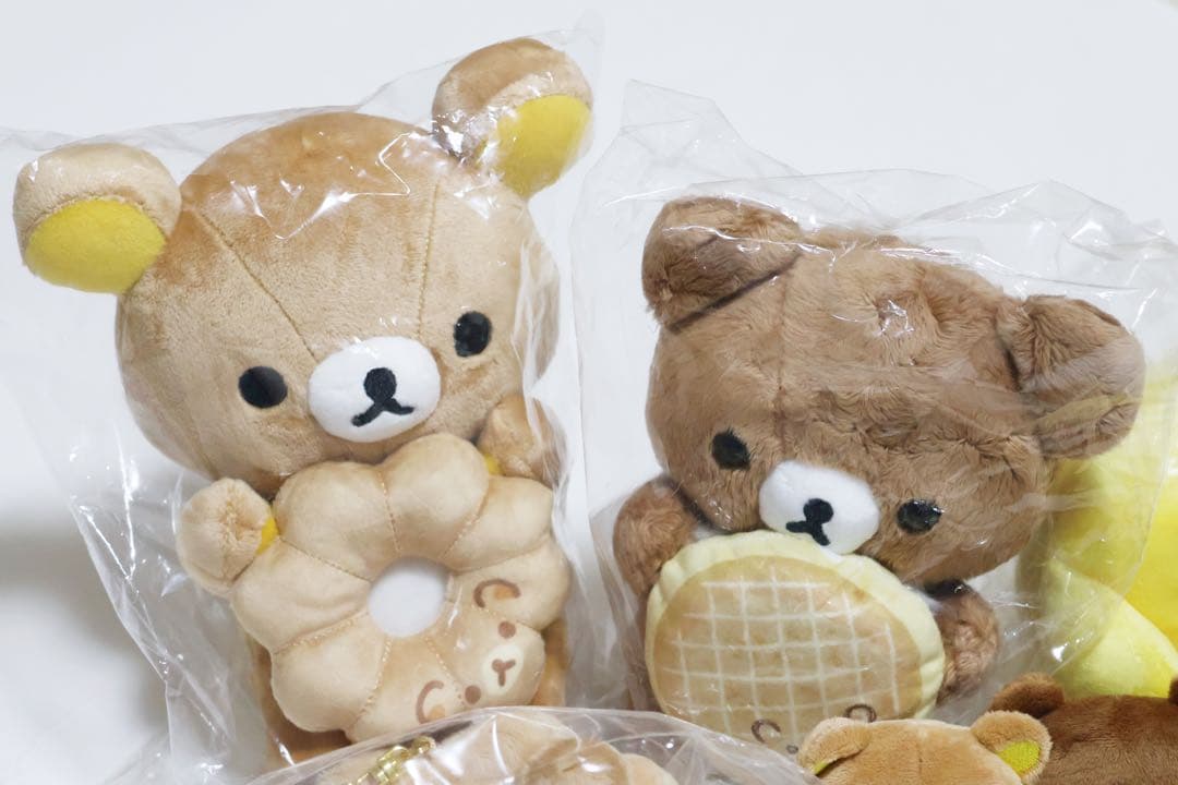 リラックマ　ミスタードーナツ　ぬいぐるみ6点セット