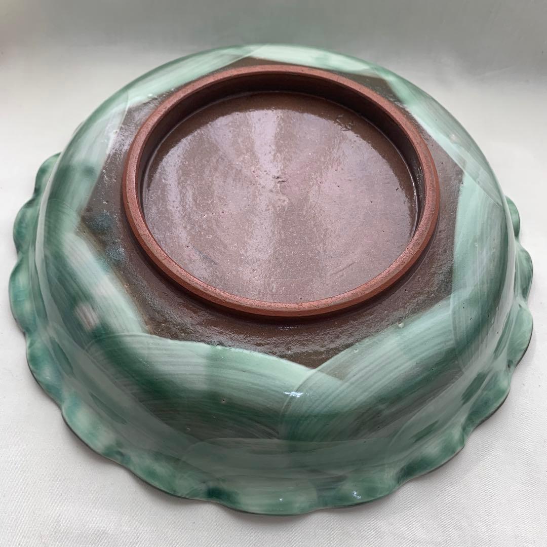 ◉本日限定◉京焼　清水焼　土渕陶あん　陶葊　ツバキ　椿皿　深皿　２つ