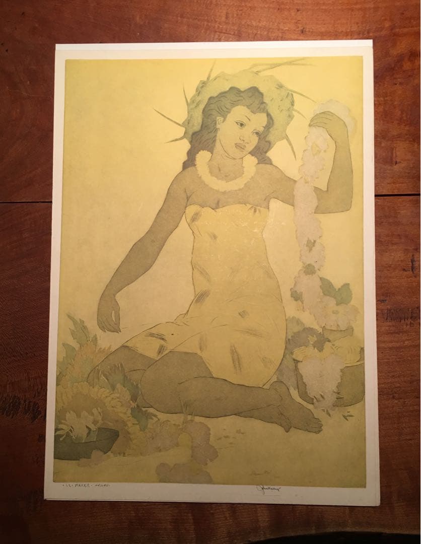 ロイヤルハワイアン　メニュー　50's #1アクリルパネル入り