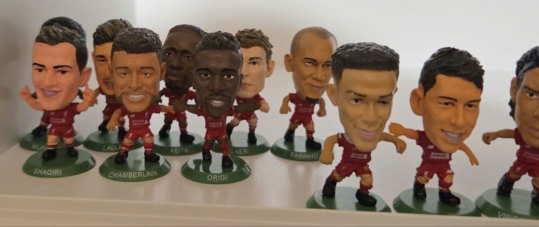 【サッカースターズ】　リヴァプール　2019/20　19体セット