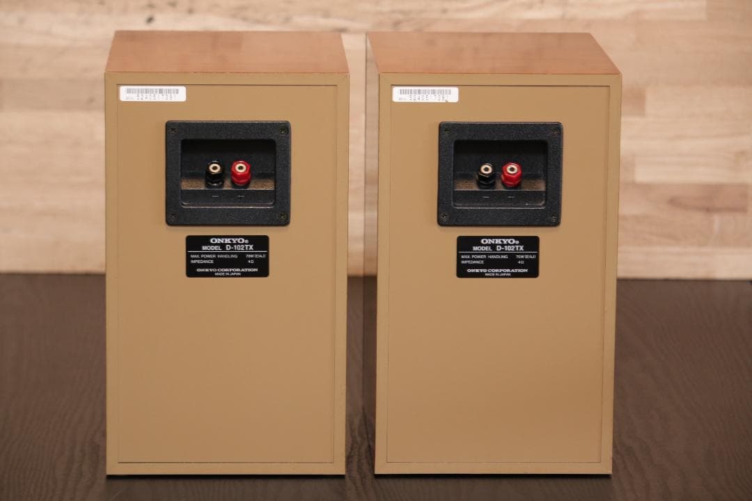 ONKYO D-102TX スピーカー　ペア―　オンキョー　日本製