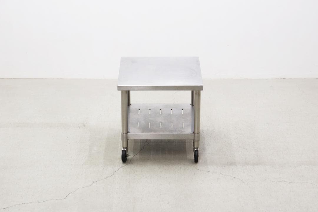 ステンレス サイドテーブル コンソール 花台 展示台 作業台 店舗什器 業務用