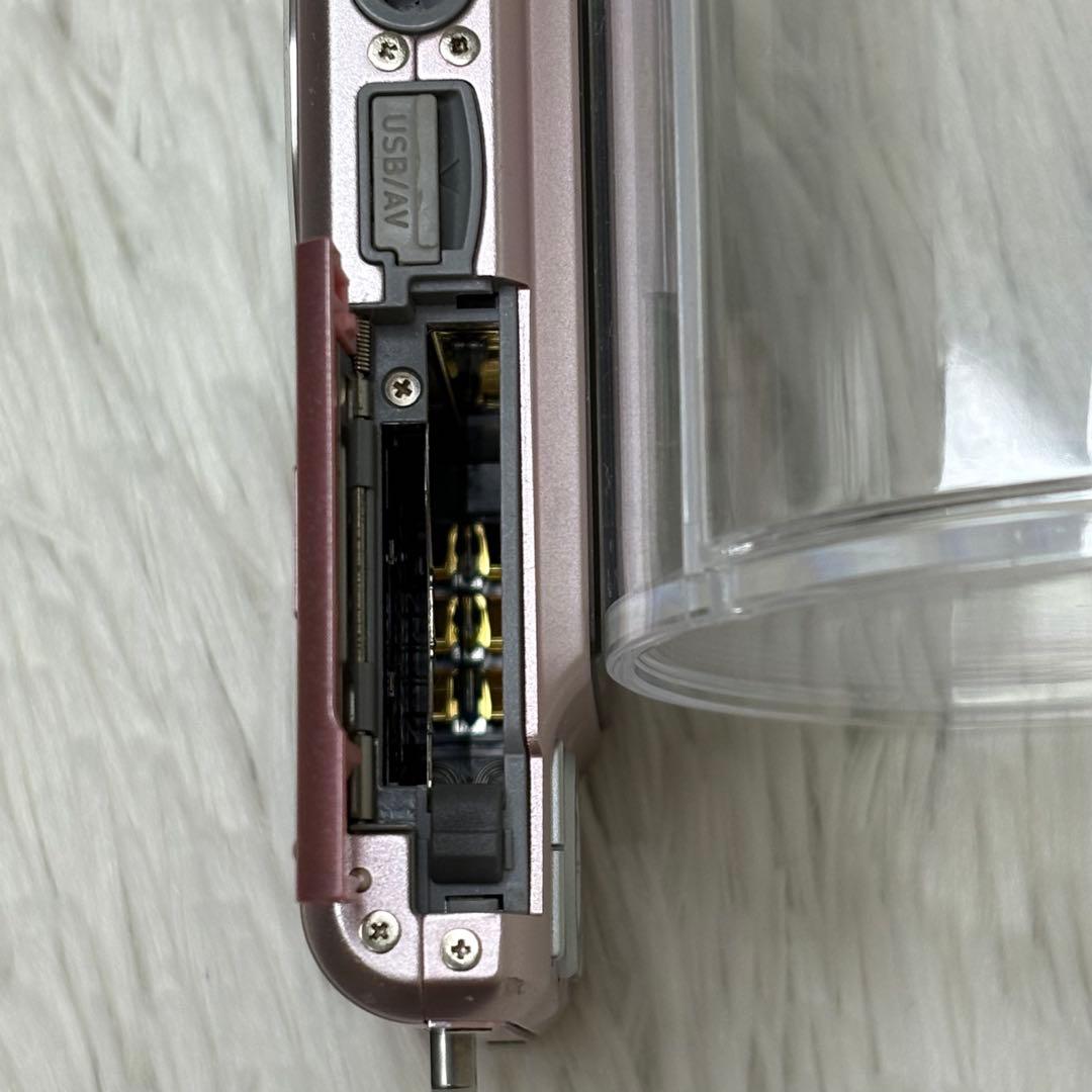 CASIO エクシリム　EX-Z77 バッテリー　ピンク　コンデジ　動作品
