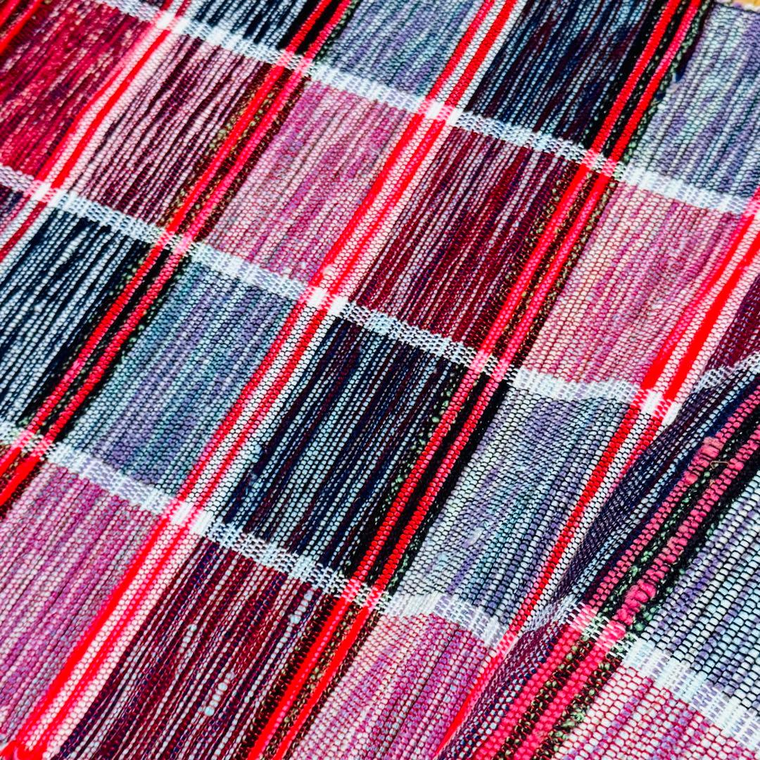 裂織（さきおり）　反物　民藝　布　生地　リメイク　ハンドメイドに　小物作りに