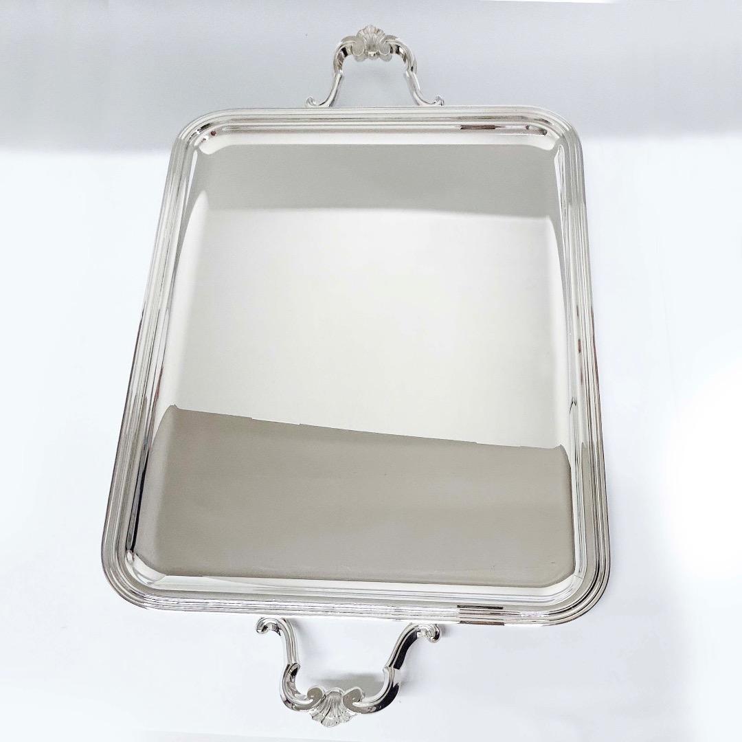 Christofleマルリー大型トレー元箱・変色防止保存袋・付属品完備新品未使用