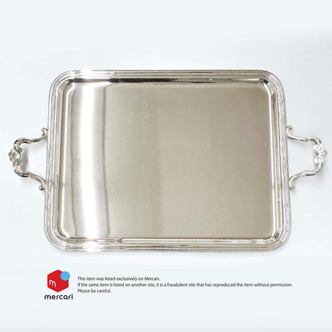 Christofleマルリー大型トレー元箱・変色防止保存袋・付属品完備新品未使用