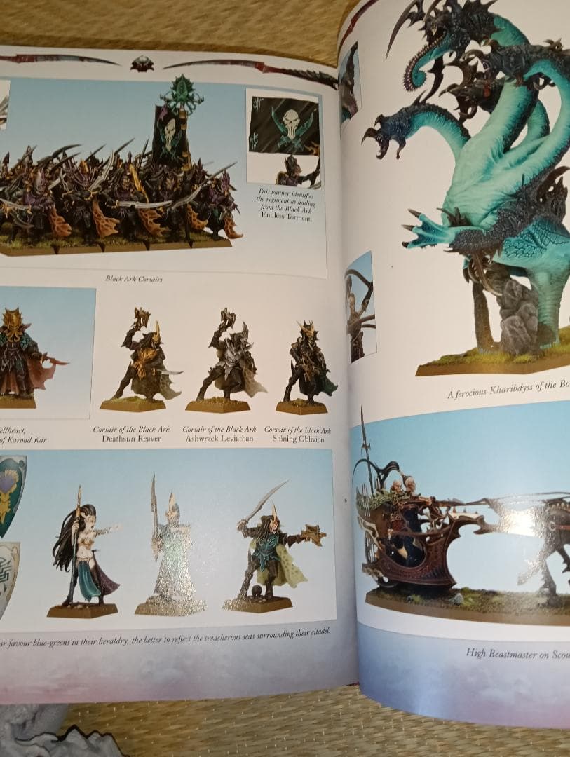 Warhammer Dark Elves ミニチュアセット
