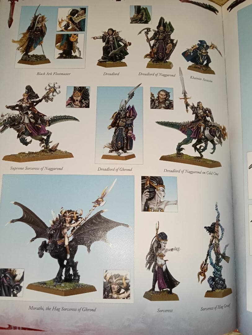 Warhammer Dark Elves ミニチュアセット