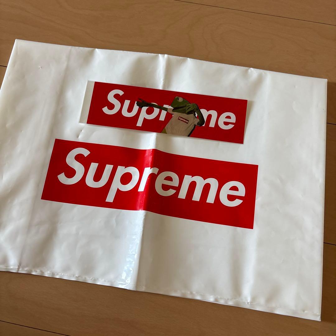 supreme カーミットボックスロゴステッカー 2008ss