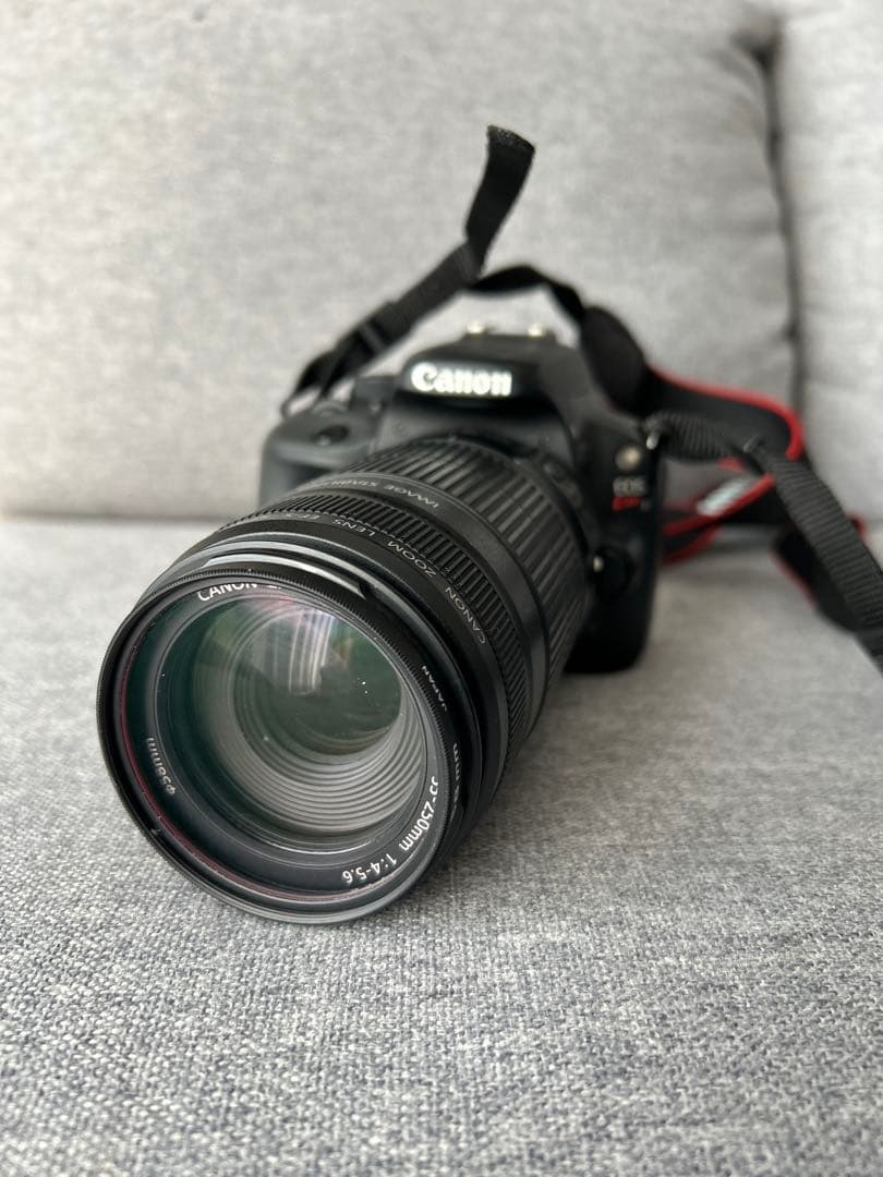 Canon EOS Kiss X7 EF-S55-250mmレンズ