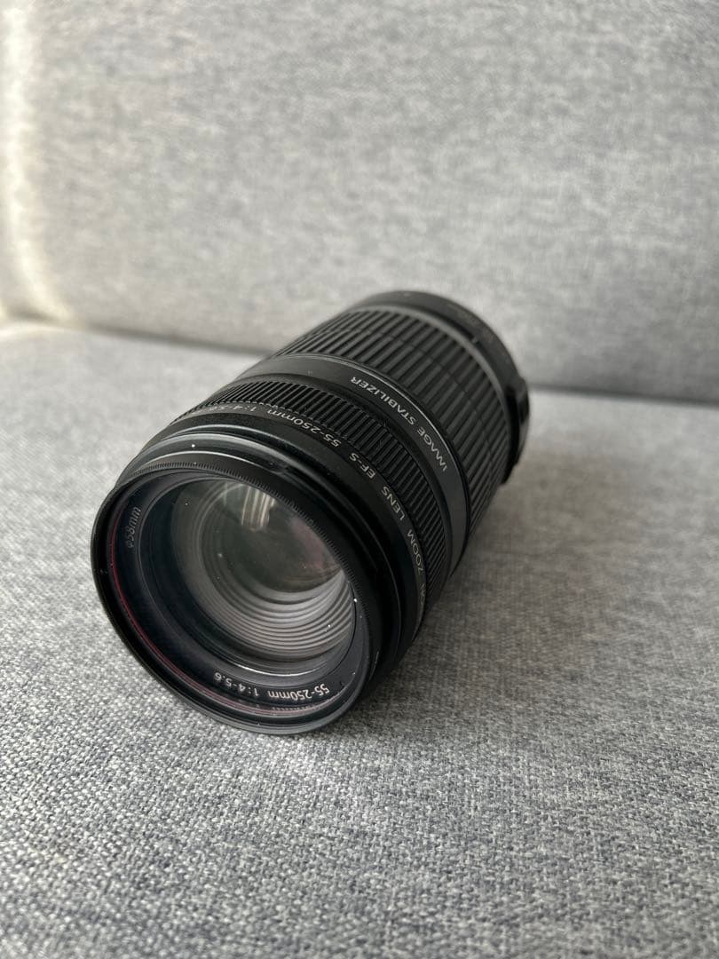 Canon EOS Kiss X7 EF-S55-250mmレンズ