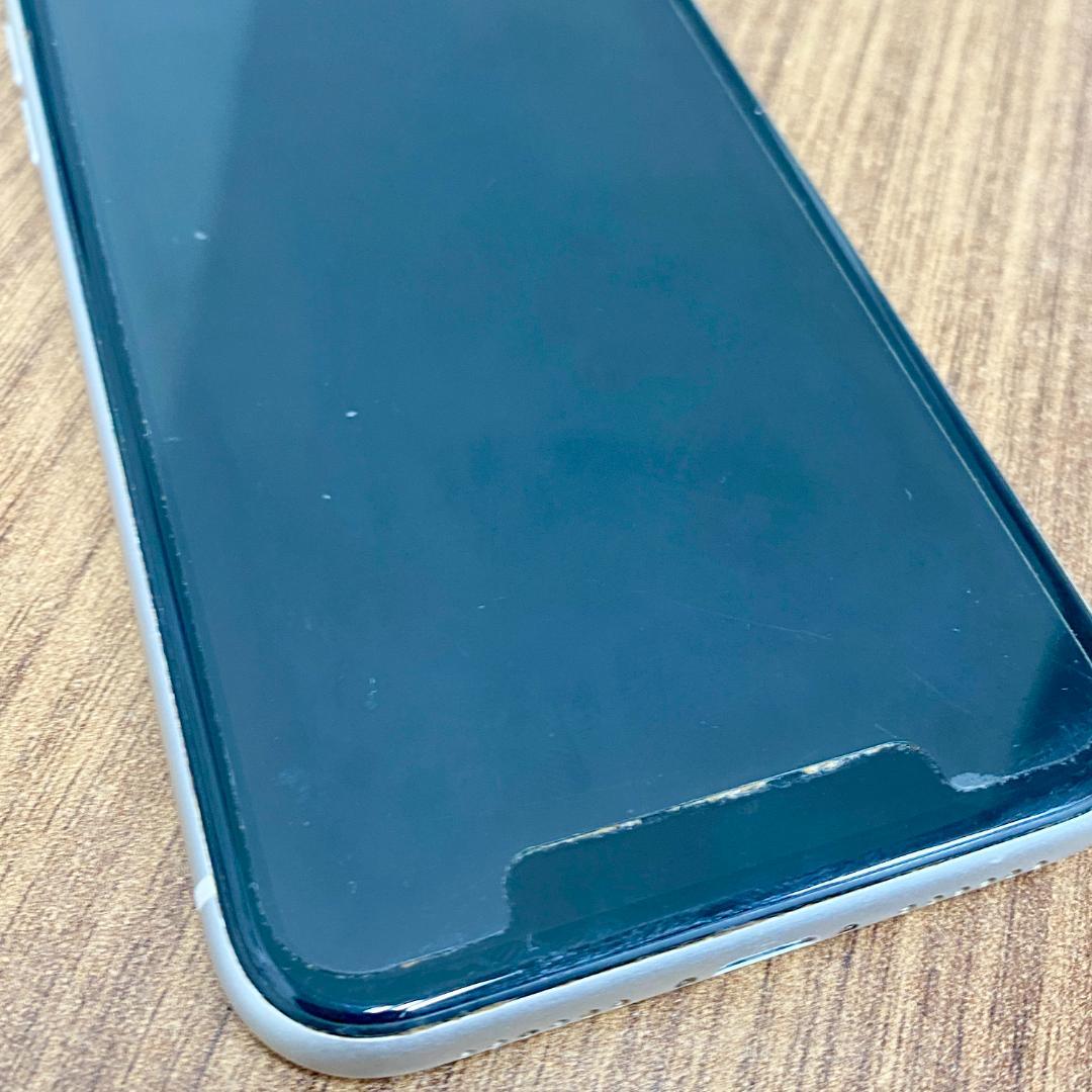 iPhone XR 64GB ホワイト SIMロックなし 美品 バッテリー80％